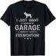 Funny Frenchton Dad Garage Men Hang T-Shirt - T-Shirt | Black
