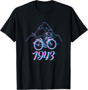 MTB Mountain Bike 1943 Biking Cycling T-Shirt - T-Shirt | Black
