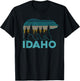 Idaho USA Grizzly Bear Souvenir T-Shirt - T-Shirt | Black