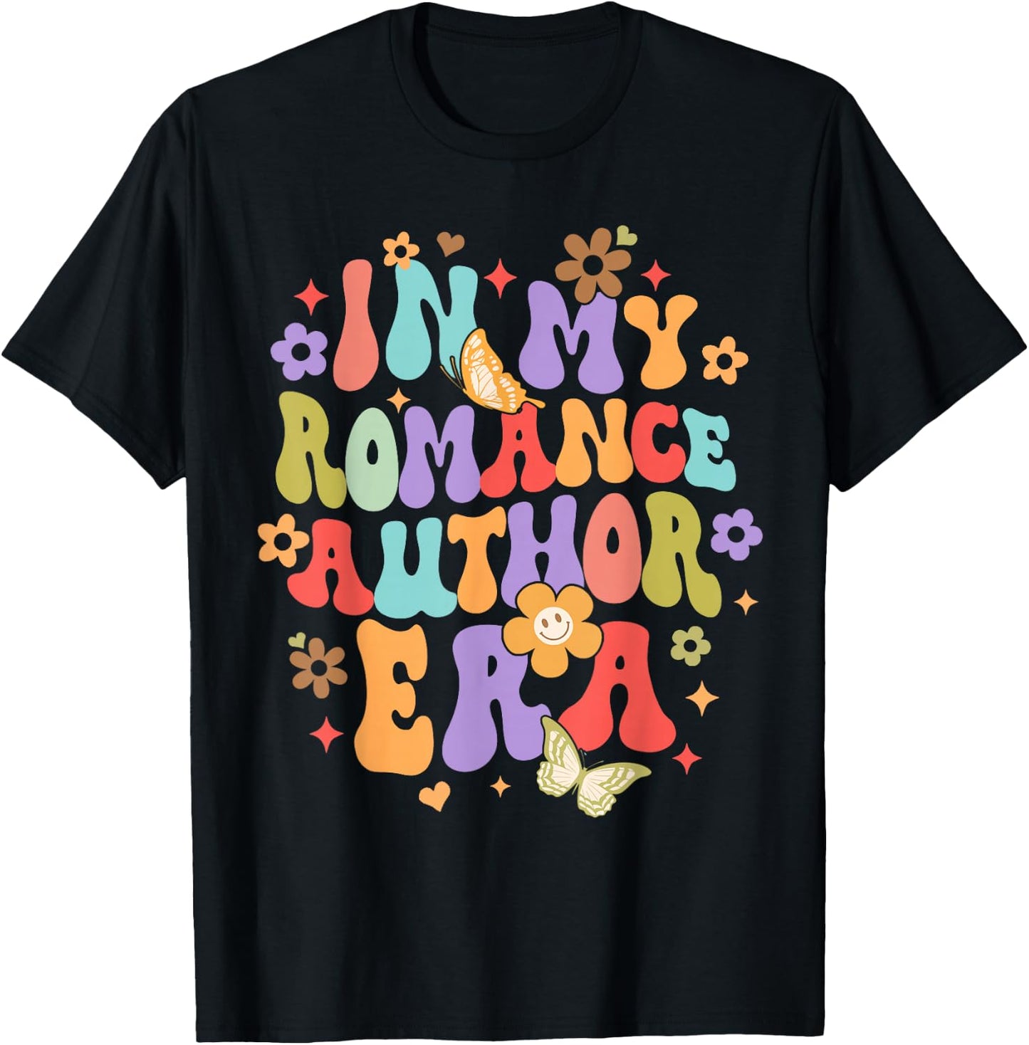 Smut Spicy Book Romance Writer In My Romance Author Era T-Shirt - T-Shirt | Black