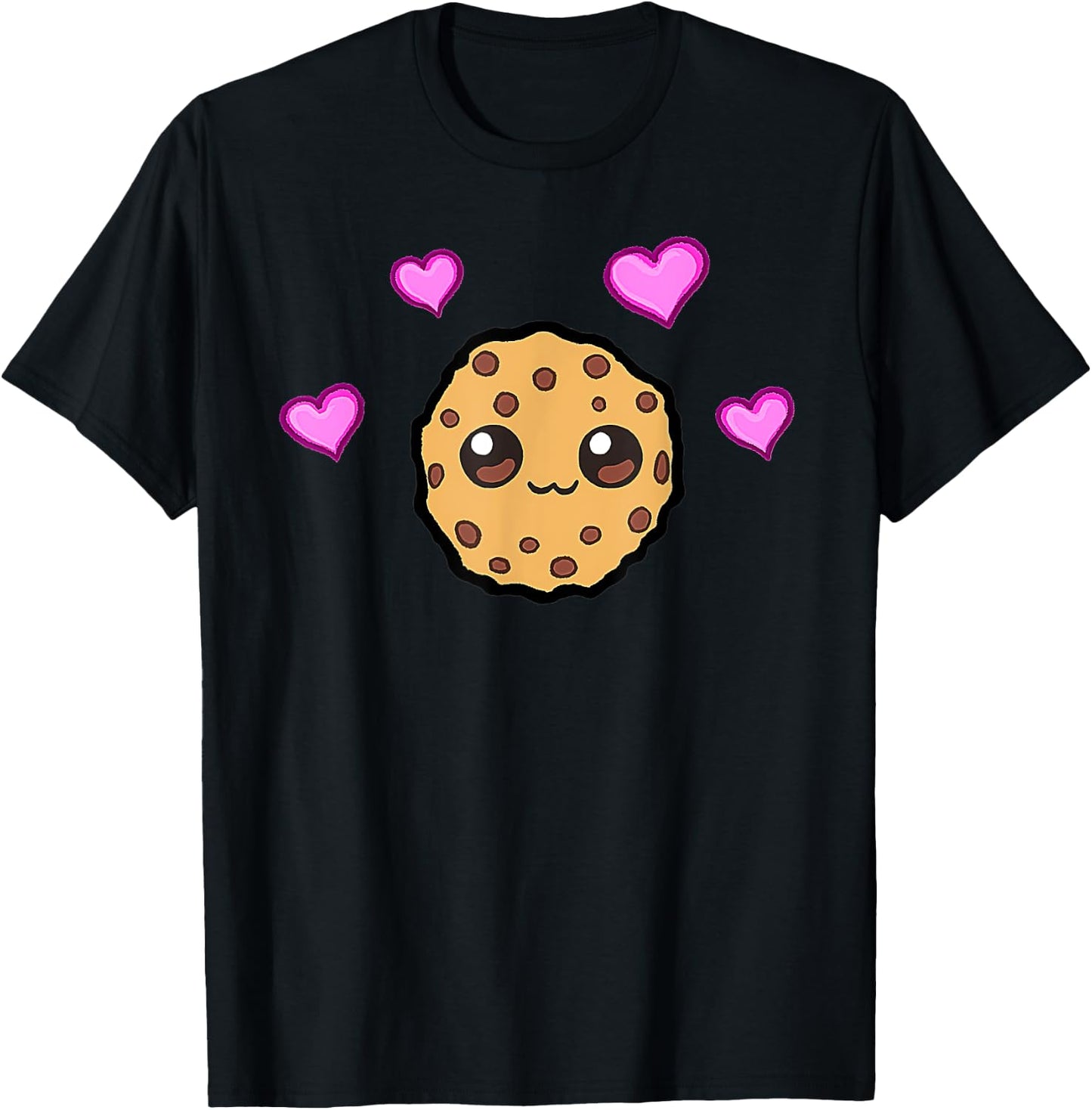 Gaming For Game With Cookie C Style Fan Art T-Shirt - T-Shirt | Black