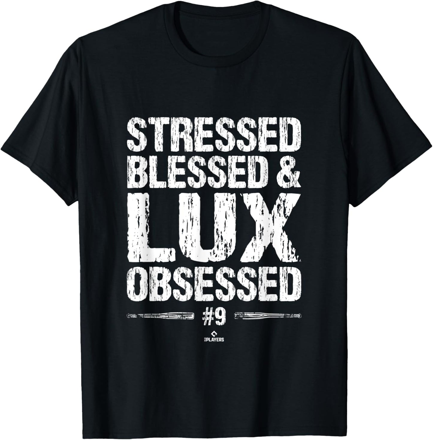 Lux Obsessed Gavin Lux MLBPA Baseball Player Funny T-Shirt - T-Shirt | Black