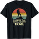 I Hiked the Appalachian Trail, AT, Thru-hiked, Vintage T-Shirt - T-Shirt | Black