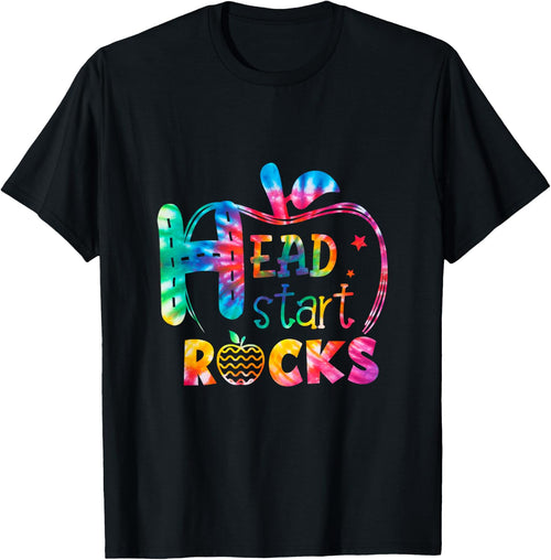 Hello Head Start Rock Tie Dye Back to School Teacher Women Kids