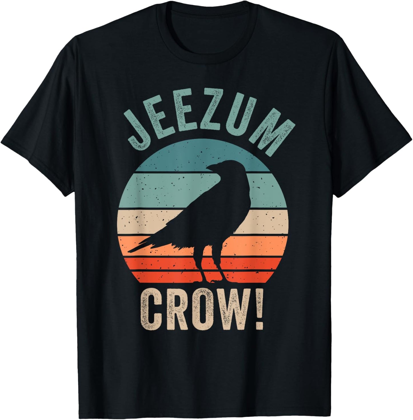 Jeezum Crow Vermont Raven T-Shirt - T-Shirt | Black
