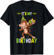 Its My 10th Birthday Monkey T-Shirt - T-Shirt | Black