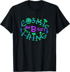 The B-52s - Cosmic Thing T-Shirt - T-Shirt | Black