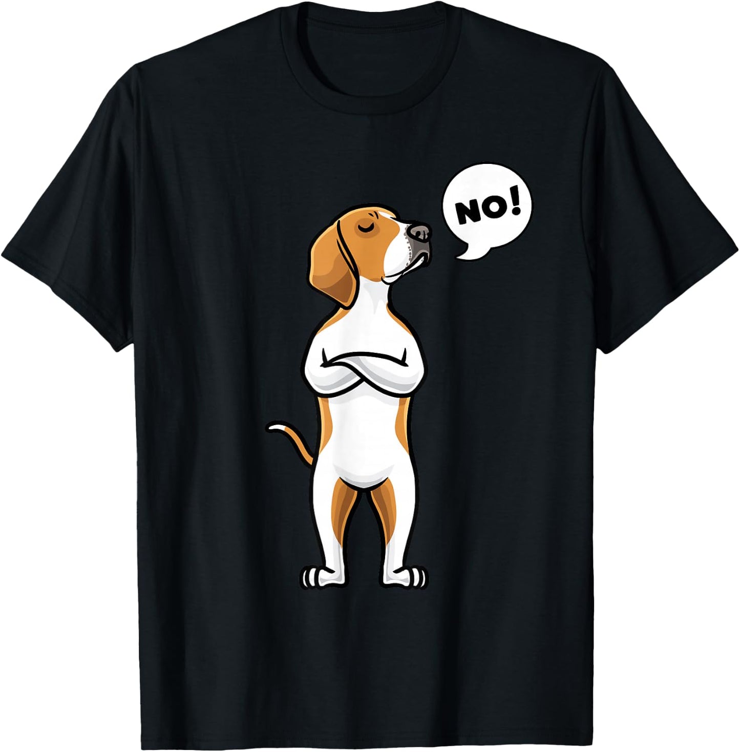 Sturer American Foxhound Dog T-Shirt - T-Shirt | Black