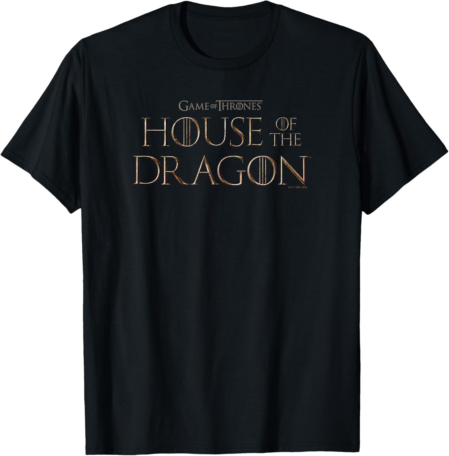 House of the Dragon Game Of Thones Title V2 T-Shirt - T-Shirt | Black