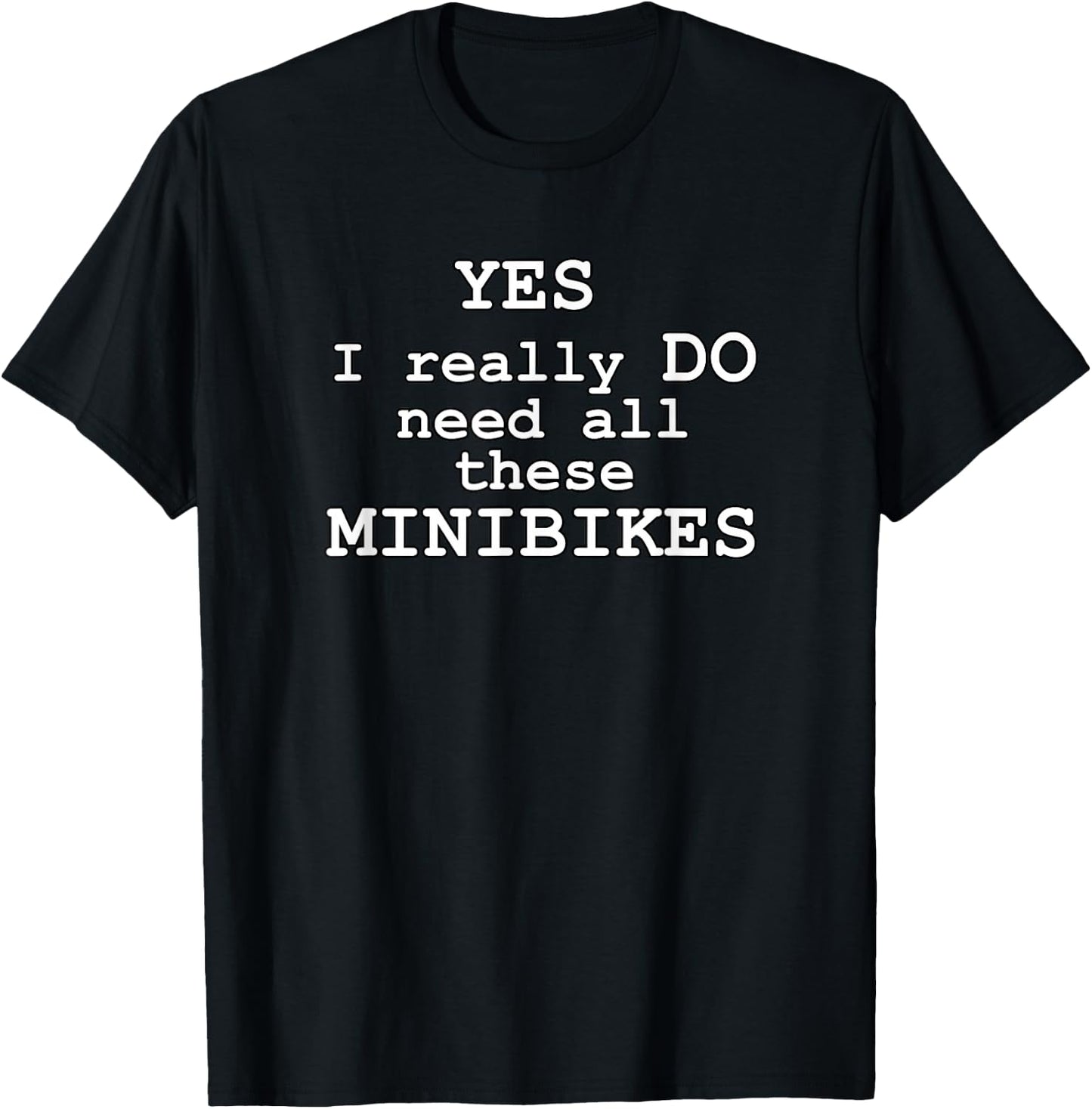 Minibike or Mini Bike T-Shirt - T-Shirt | Black