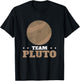 Team Pluto Awesome Dwarf Planet Astronomy Planetary Science T-Shirt - T-Shirt | Black