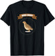 Quail Papa I quailfarmer quail T-Shirt - T-Shirt | Black