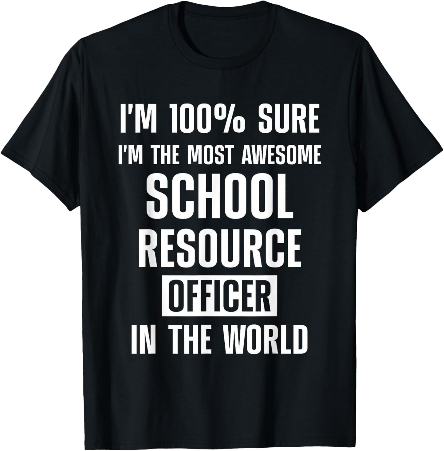 School Resource Officer SRO T-Shirt - T-Shirt | Black