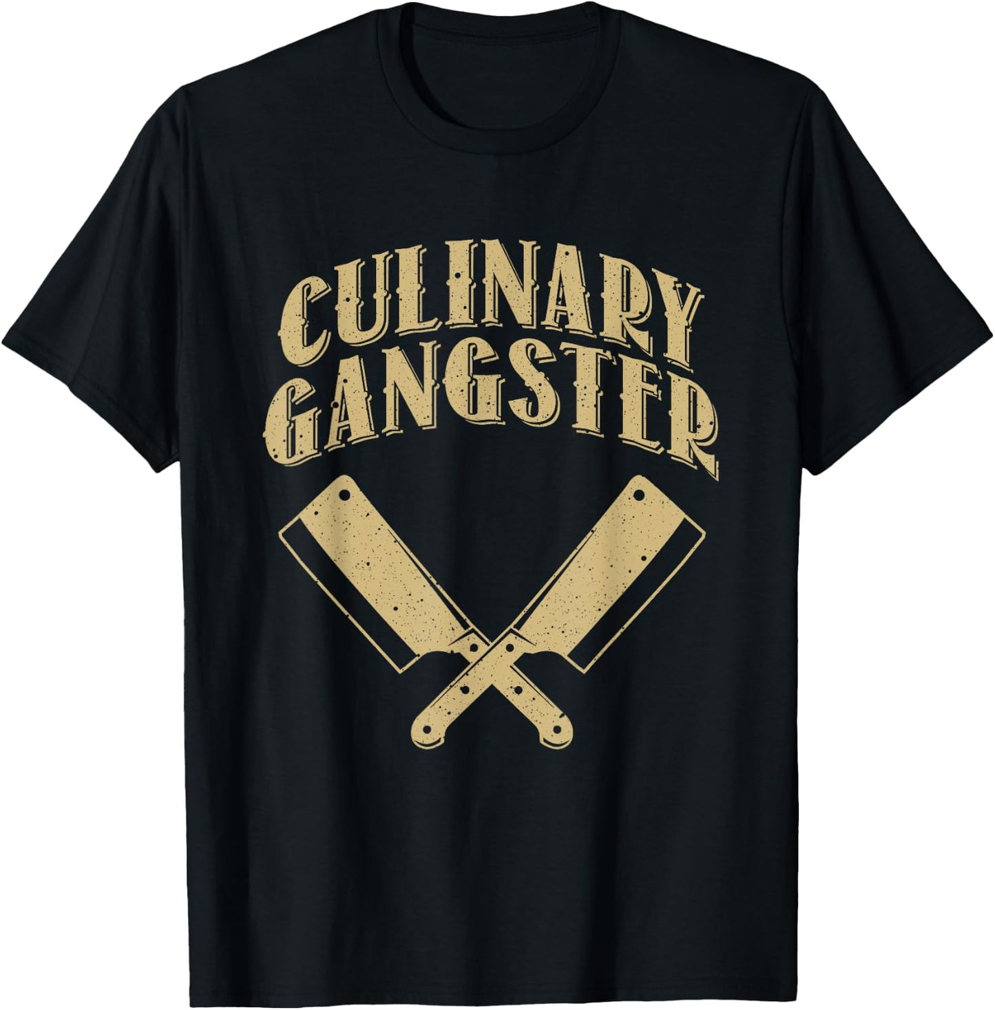 Funny Chef Art Kitchen Restaurant Cooking Lovers T-Shirt - T-Shirt | Black