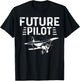 Air Force Future Pilot A Legendary Pilot Funny Airplane T-Shirt - T-Shirt | Black