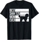 Funny Shih Tzu Mom Art Girl Mother's Day Dog Lover T-Shirt - T-Shirt | Black