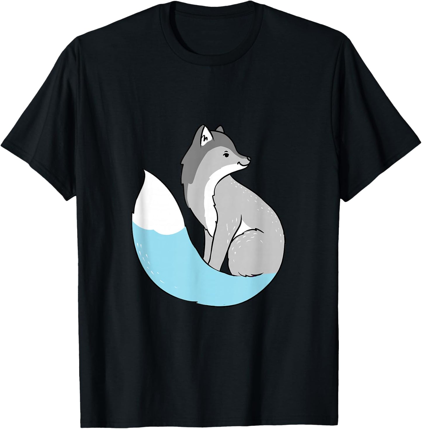 Demiboy Fox Demiboy Pride T-Shirt - T-Shirt | Black