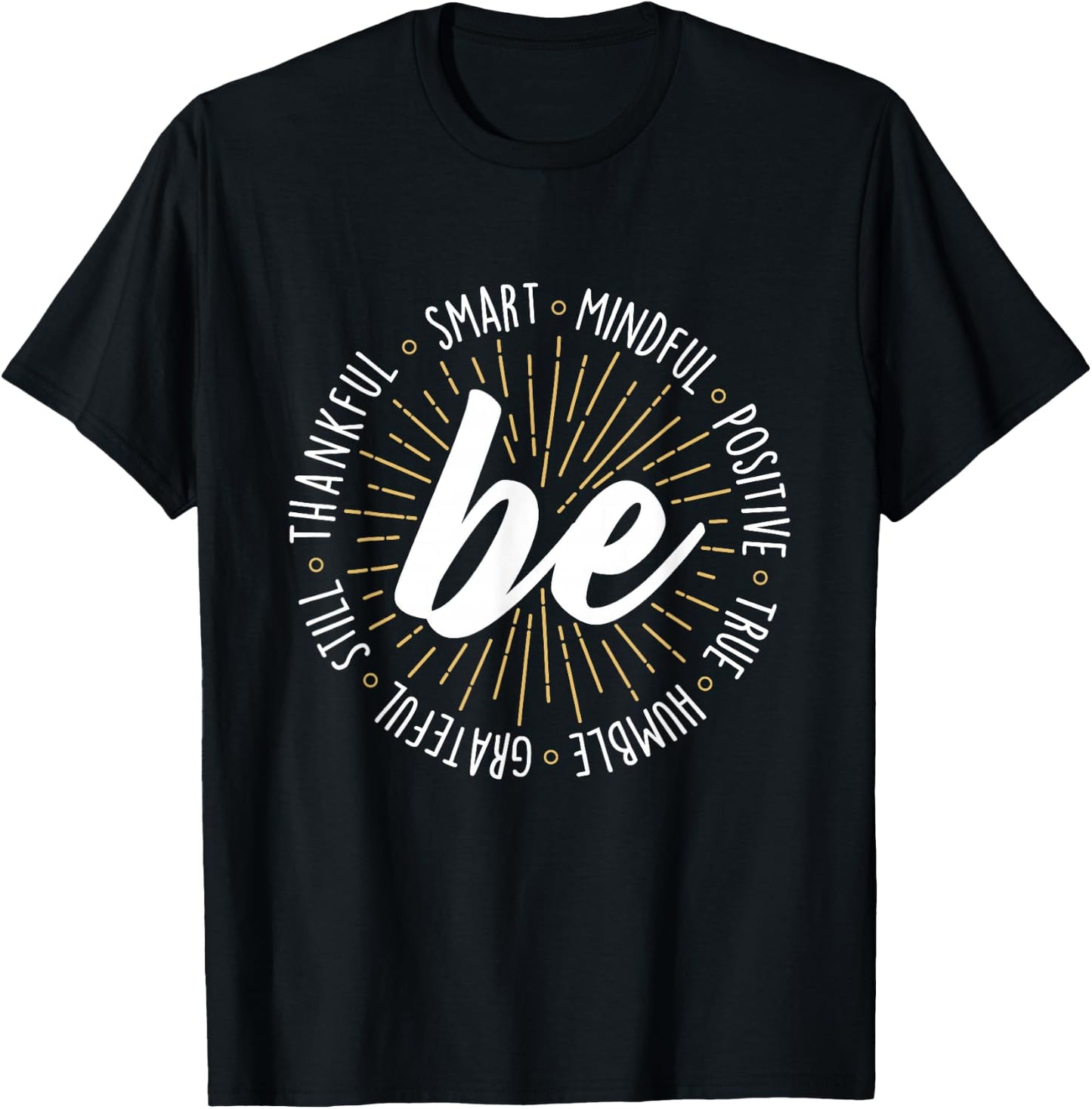 Motivational Quote Inspiration Positive Saying Life Slogan Short Sleeve T-Shirt - T-Shirt | Black