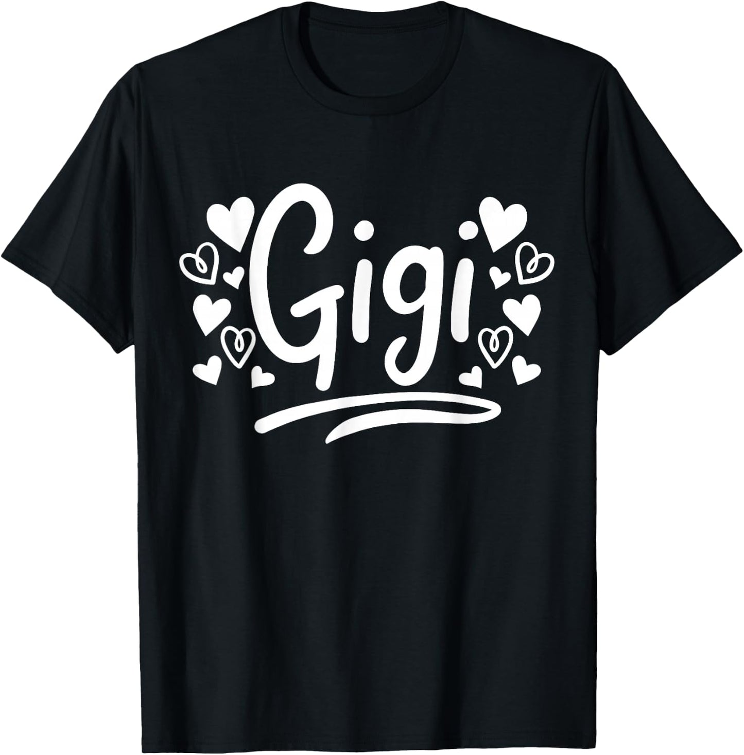 Gigi Grandma T-Shirt - T-Shirt | Black