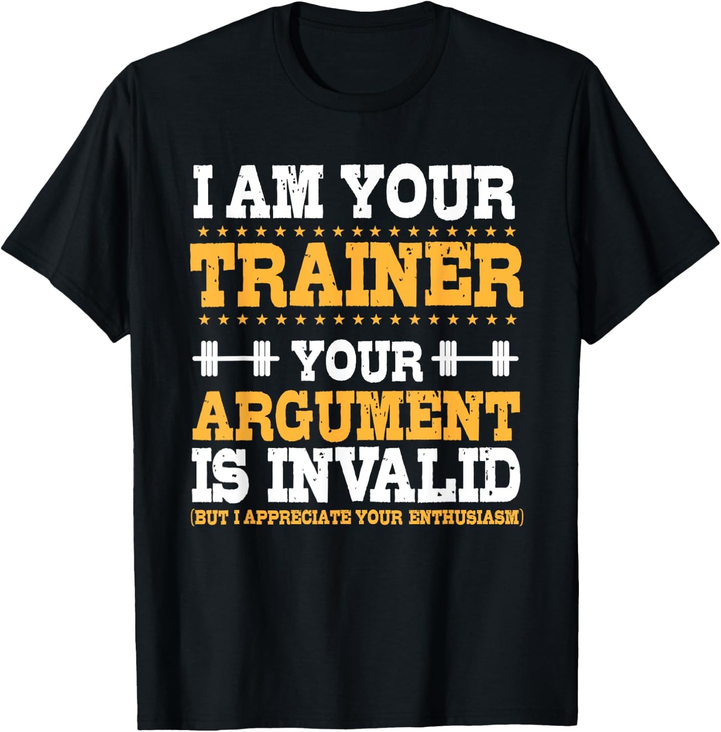 Personal Trainer Fitness Instructor Workout Coach T-Shirt - T-Shirt | Black