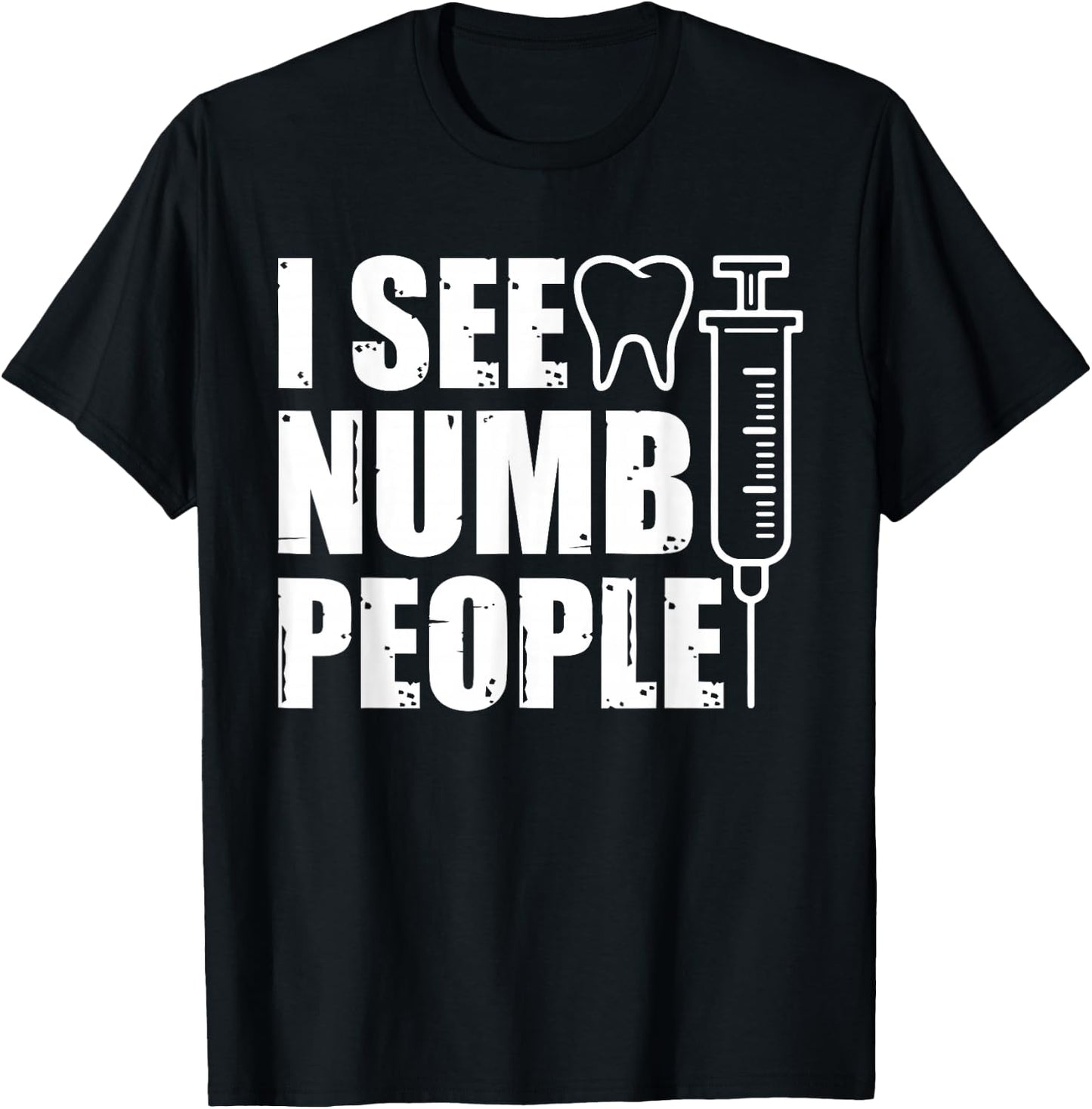 Cool Dental Hygienist Art Men Women Dentistry Assistant Tech T-Shirt - T-Shirt | Black