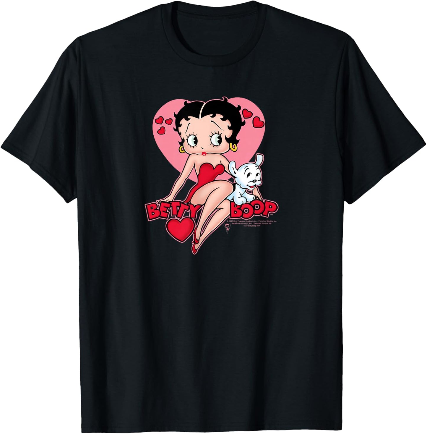 Betty Boop Sweetheart T-Shirt - T-Shirt | Black
