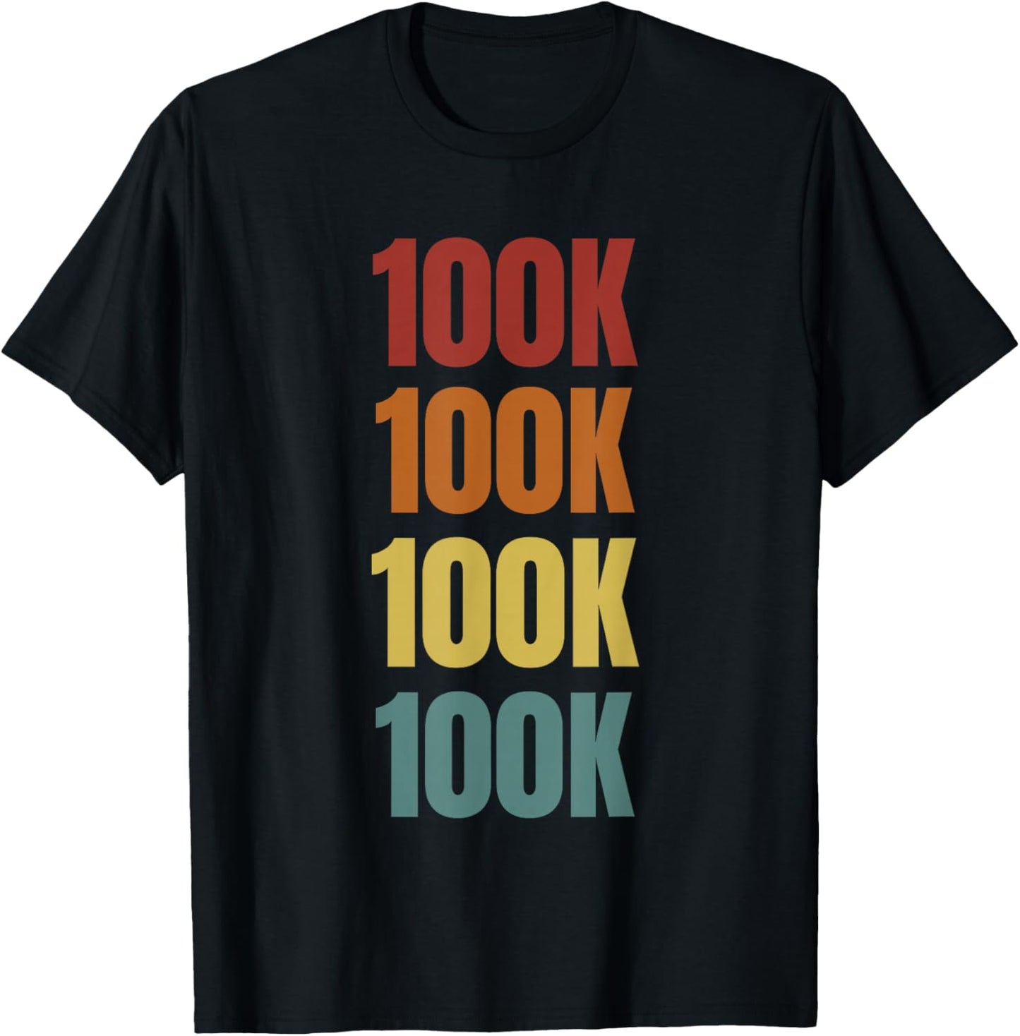Ultra Marathon Runner Gift Retro Running 100K Endurance Run T-Shirt - T-Shirt | Black