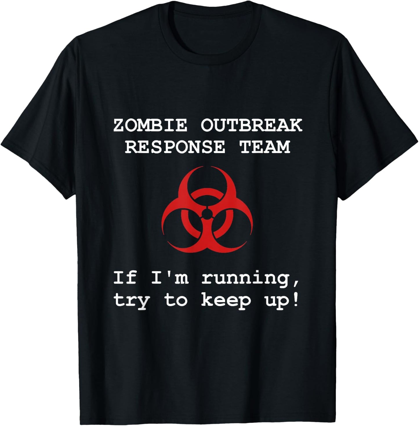 Zombie Response Team Funny T-Shirt - T-Shirt | Black