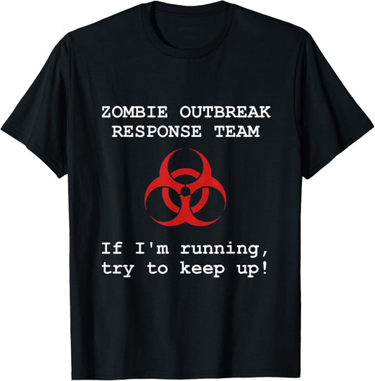 Zombie Response Team Funny T-Shirt - T-Shirt | Black