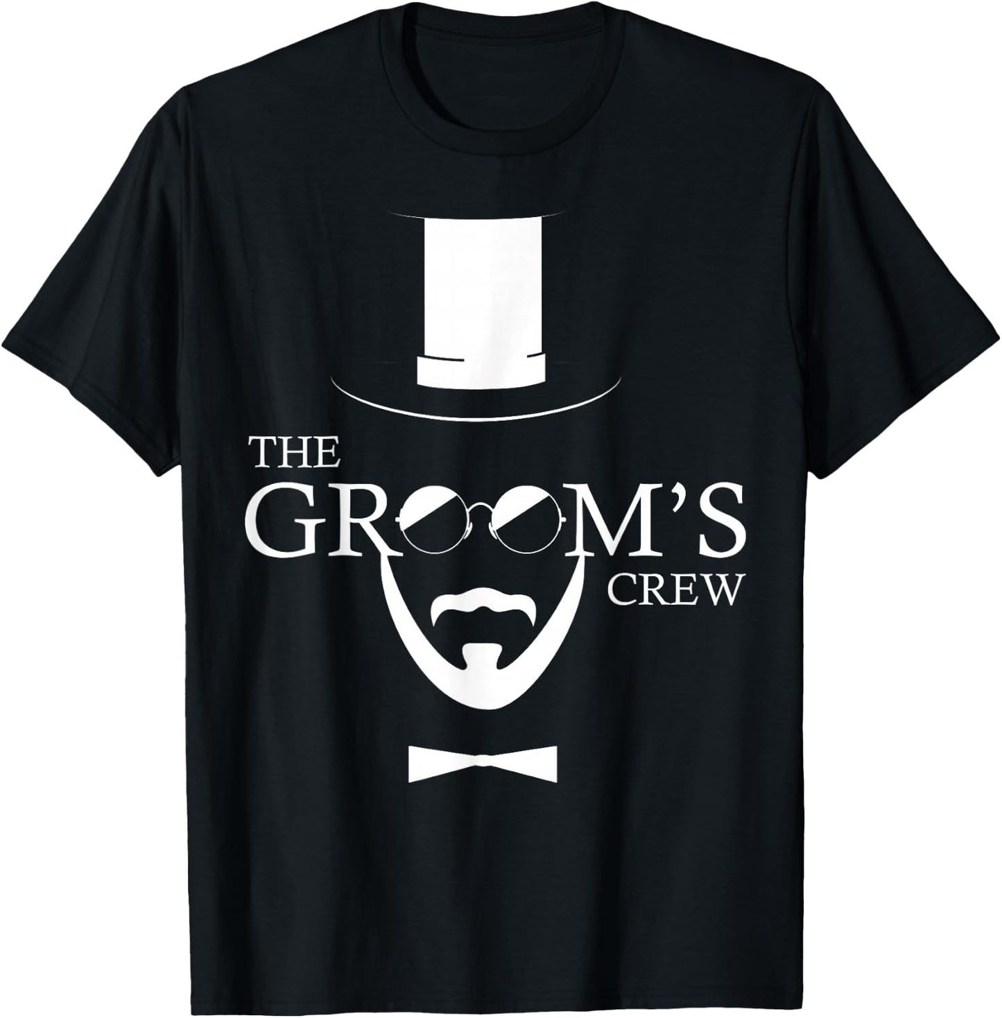 The Groom´s Crew Wedding T-Shirt - T-Shirt | Black