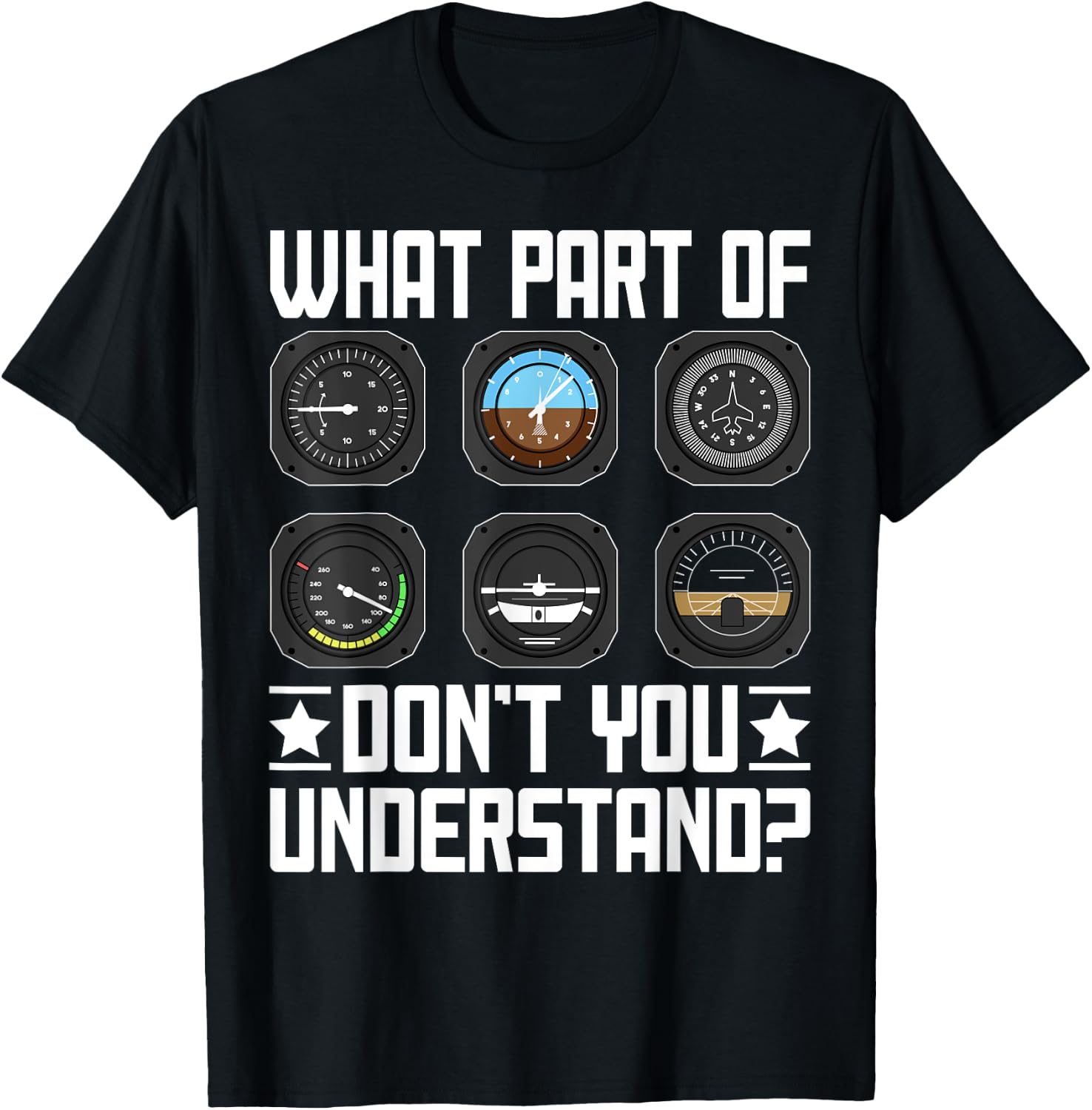 Funny Aviator Pilot Airplane Plane Aviation Gifts Men Women T-Shirt - T-Shirt | Black