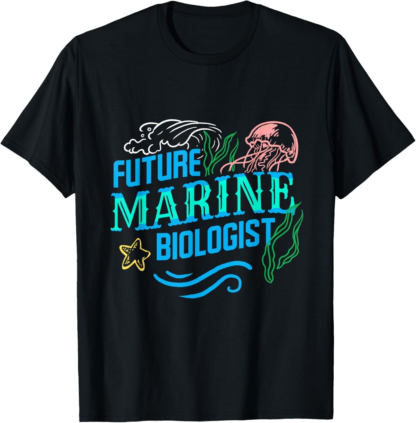 Future Marine Biologist T-Shirt - T-Shirt | Black