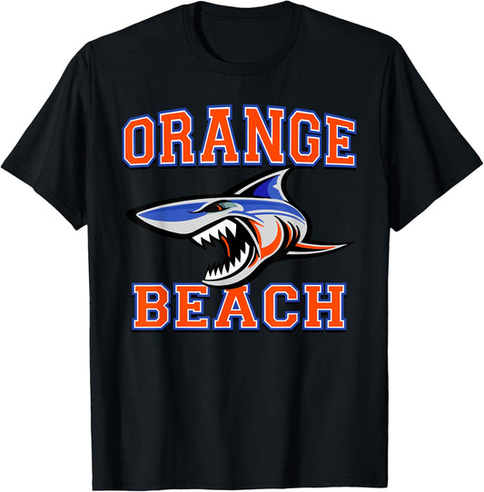 Orange Beach Makos Team Spirit Men Women Kids T-Shirt - T-Shirt | Black