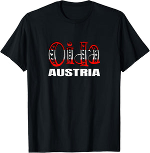OIDA Austria Soccer Gemma VOIGAS Cheer T-Shirt - T-Shirt | Black