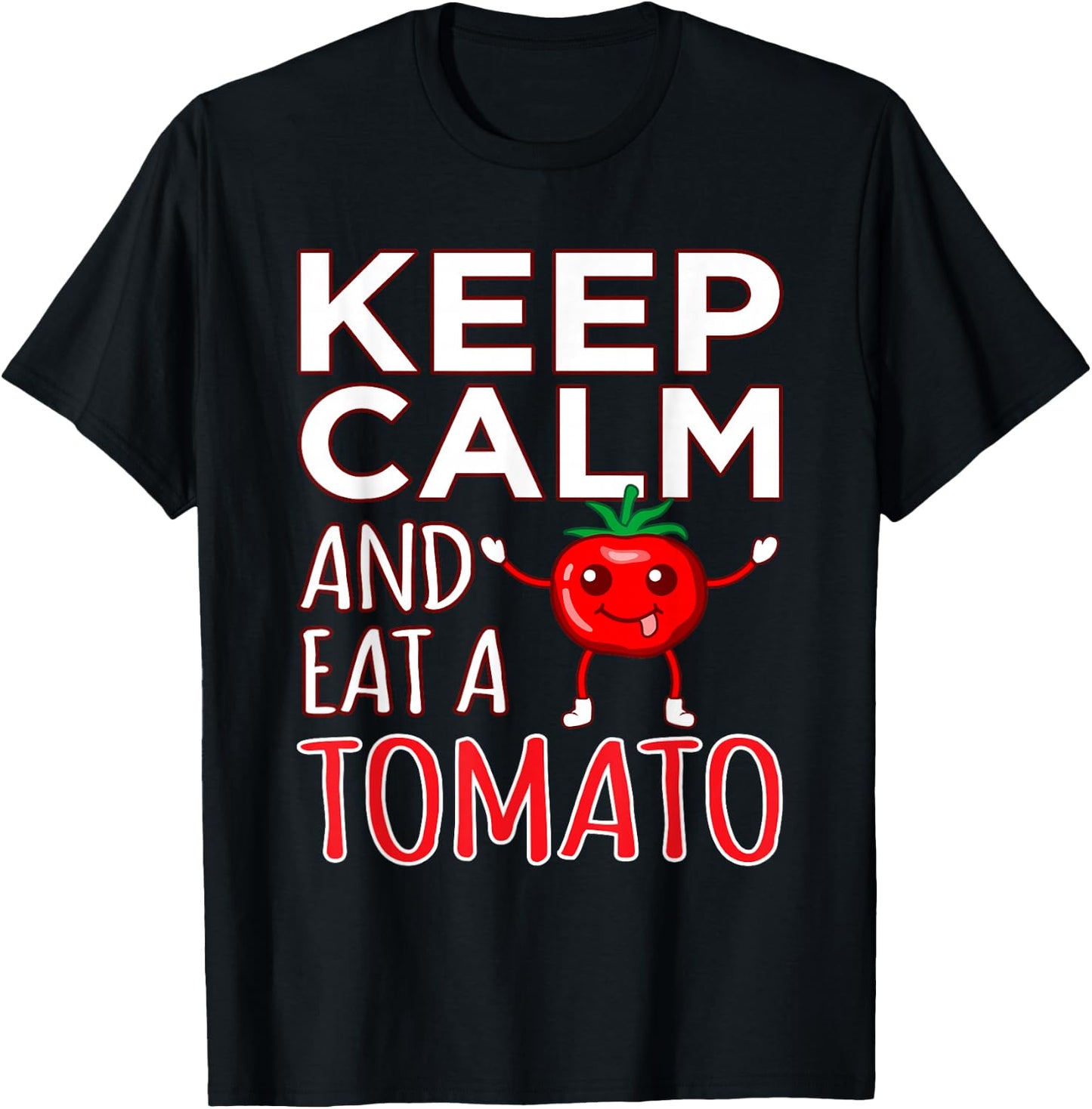 Tomato Vegetables Funny Tomato Costume T-Shirt - T-Shirt | Black