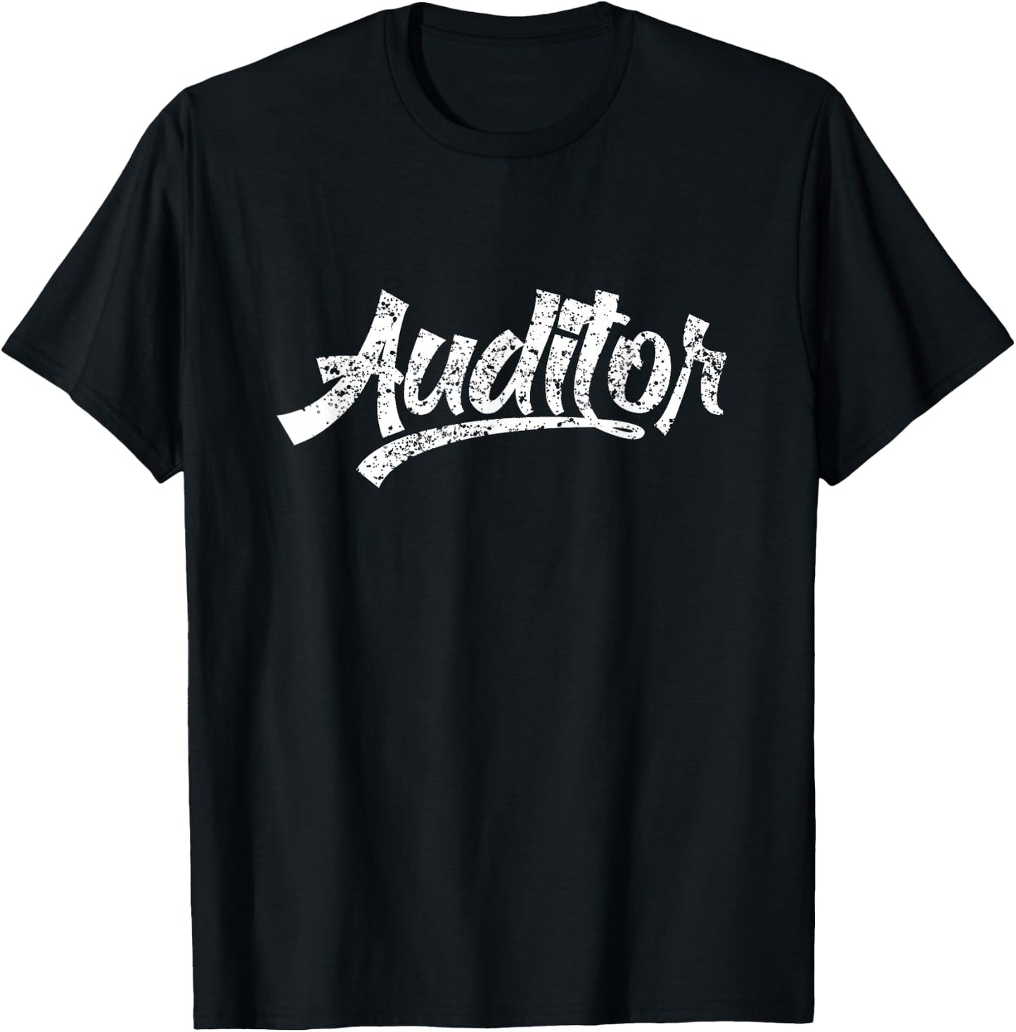 Auditor Audit Accounting Accountant Bookkeeper T-Shirt - T-Shirt | Black