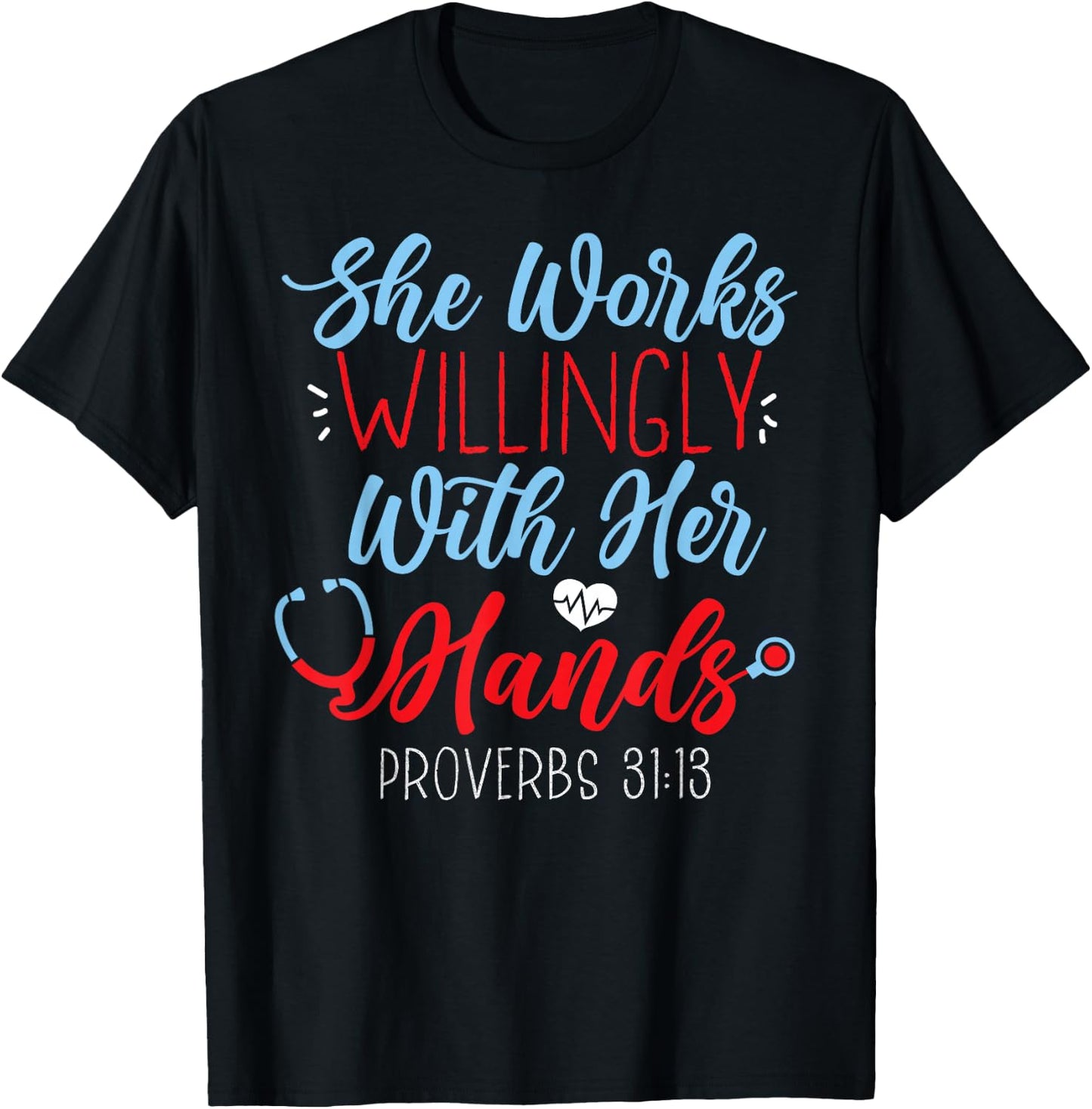 Certified Medical Assistant Bible Verse CMA T-Shirt - T-Shirt | Black