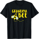 Grandma Bee Family Matching Nana Mimi Granny Women T-Shirt - T-Shirt | Black