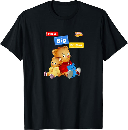 Kids Daniel Tiger's Neighborhood: Big Brother! T-Shirt - T-Shirt | Black