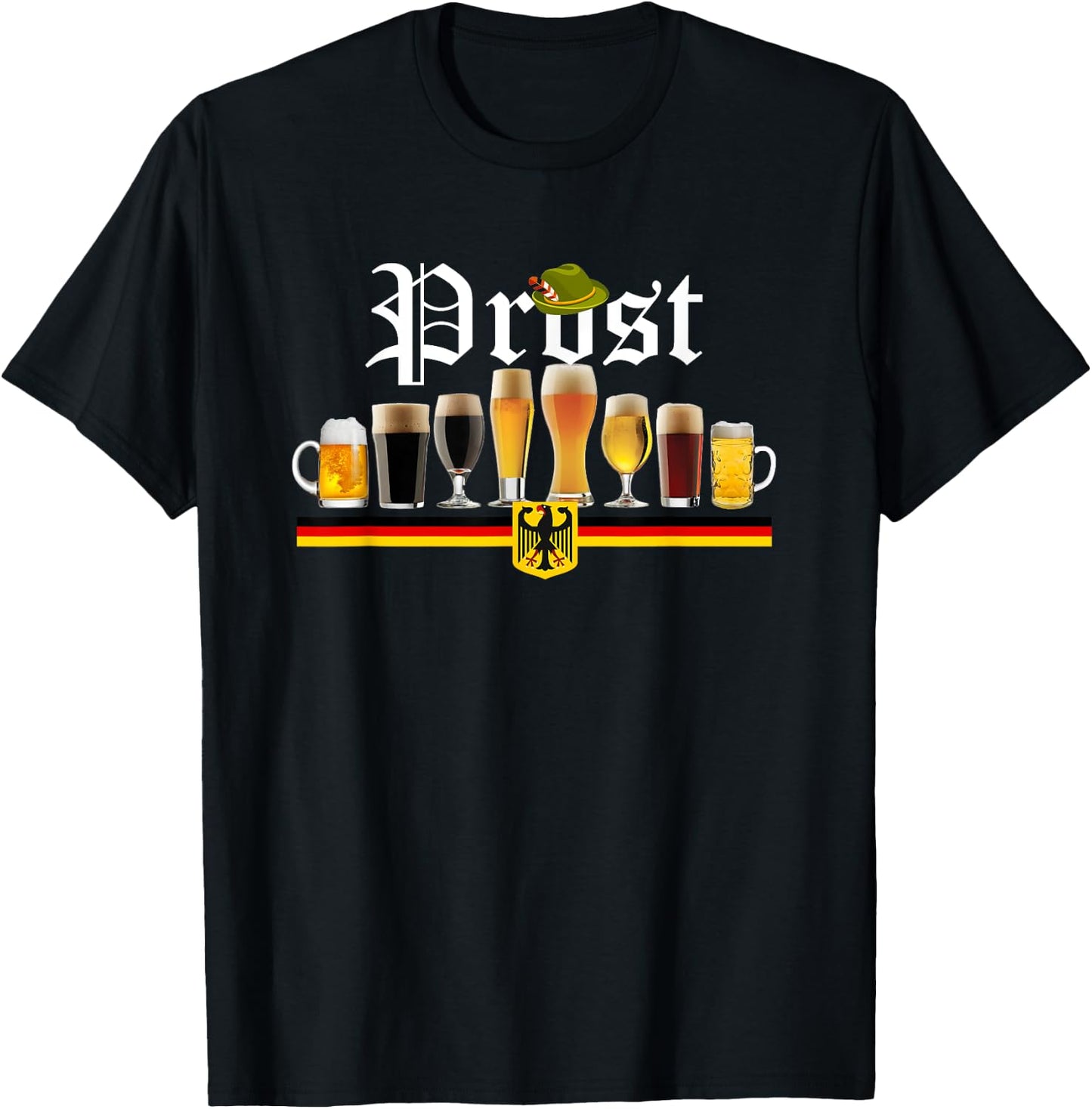 Celebrate Diversity Beer IPA Oktoberfest Prost T-Shirt - T-Shirt | Black