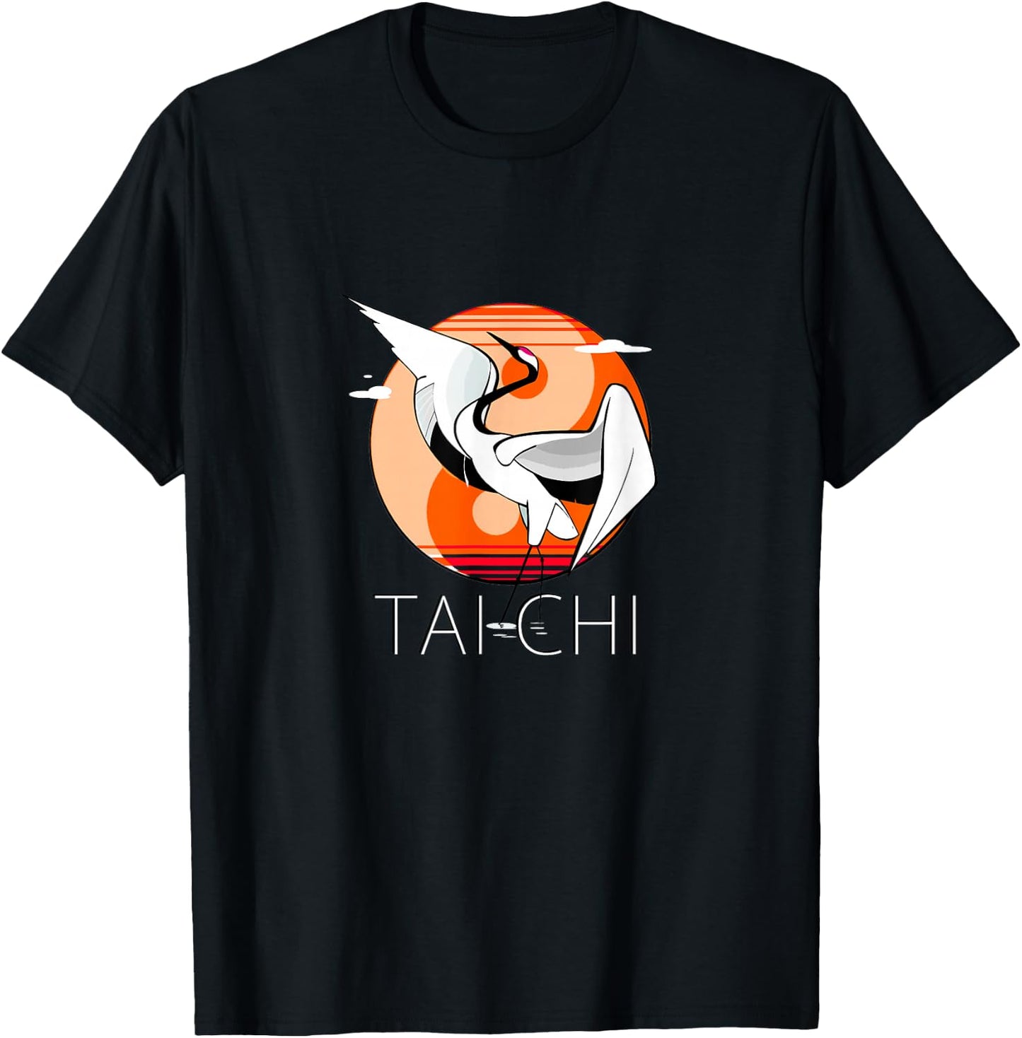 Tai Chi - Yin Yang, Elegance T-Shirt - T-Shirt | Black