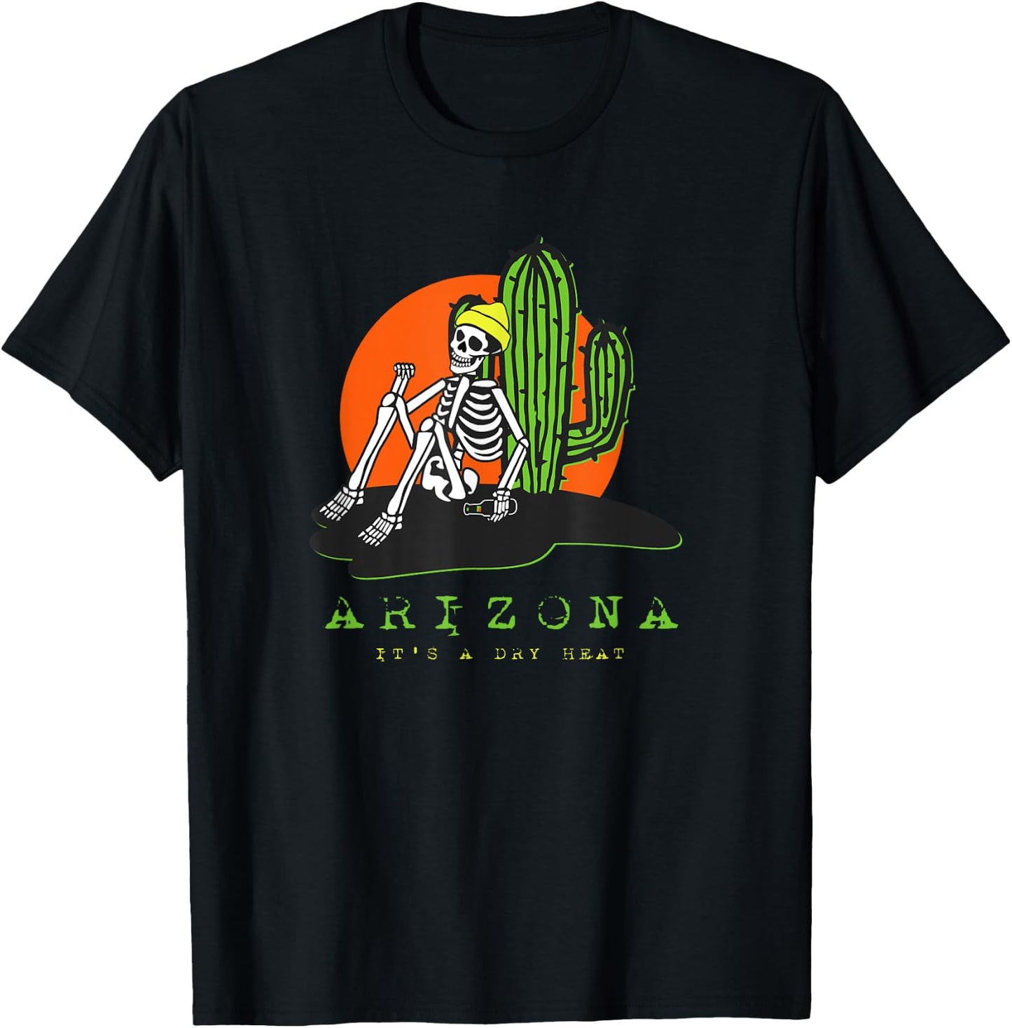 Arizona Skeleton Souvenir T-Shirt - T-Shirt | Black