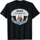 US Air Force (USAF) Pararescue (PJs) Unit Flash Center T-Shirt - T-Shirt | Black