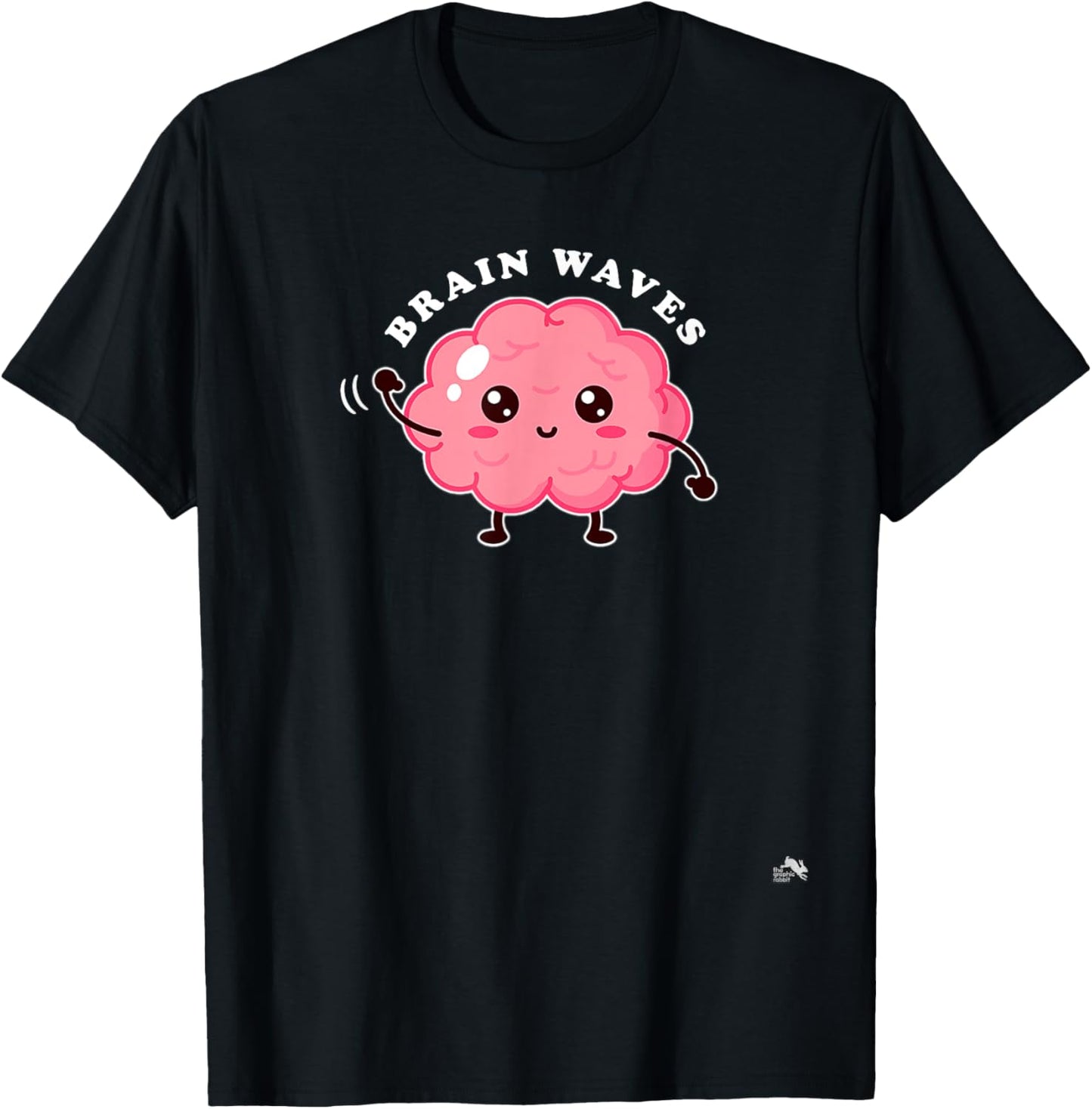 Brain Waves - Neurology Surgical Technologist - Scrub Tech T-Shirt - T-Shirt | Black