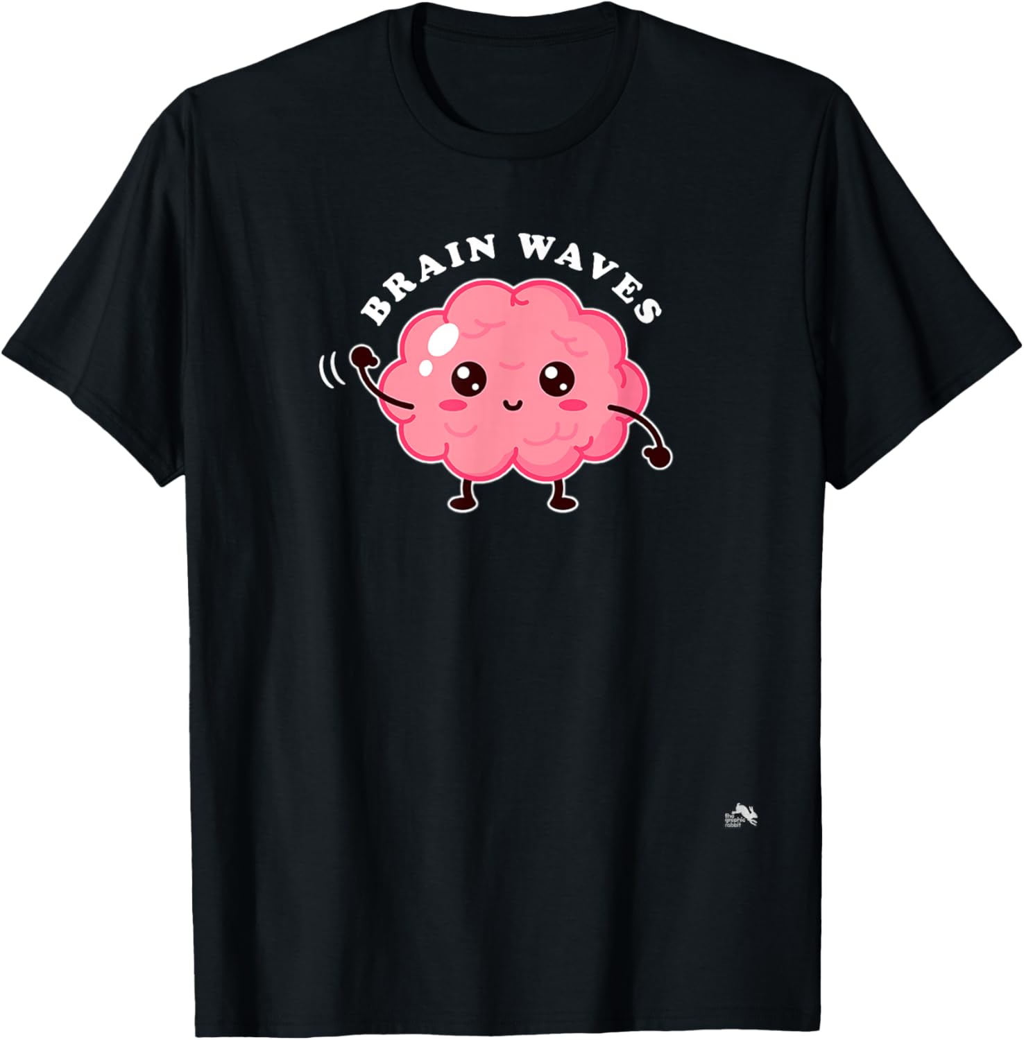 Brain Waves - Neurology Surgical Technologist - Scrub Tech T-Shirt - T-Shirt | Black