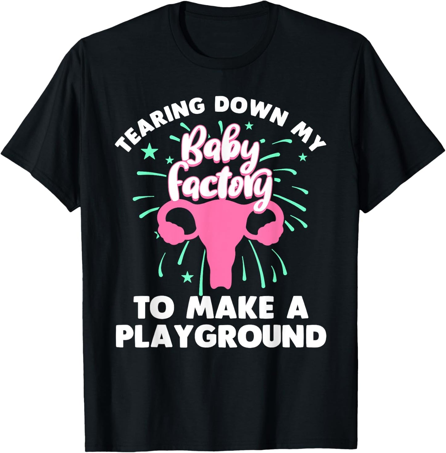 Funny Hysterectomy Girls Endometriosis Recovery T-Shirt - T-Shirt | Black