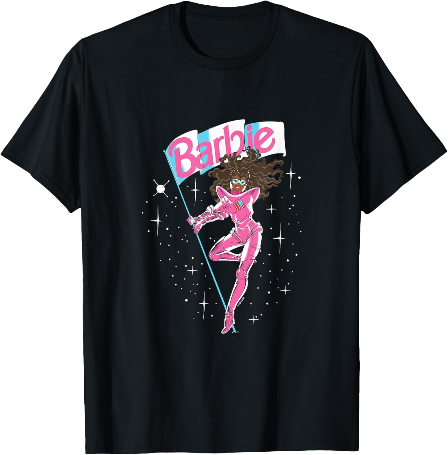 Barbie - Astronaut Barbie T-Shirt - T-Shirt | Black