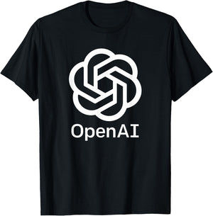 OpenAI - Artificial Intelligence Research and Development T-Shirt - T-Shirt | Black