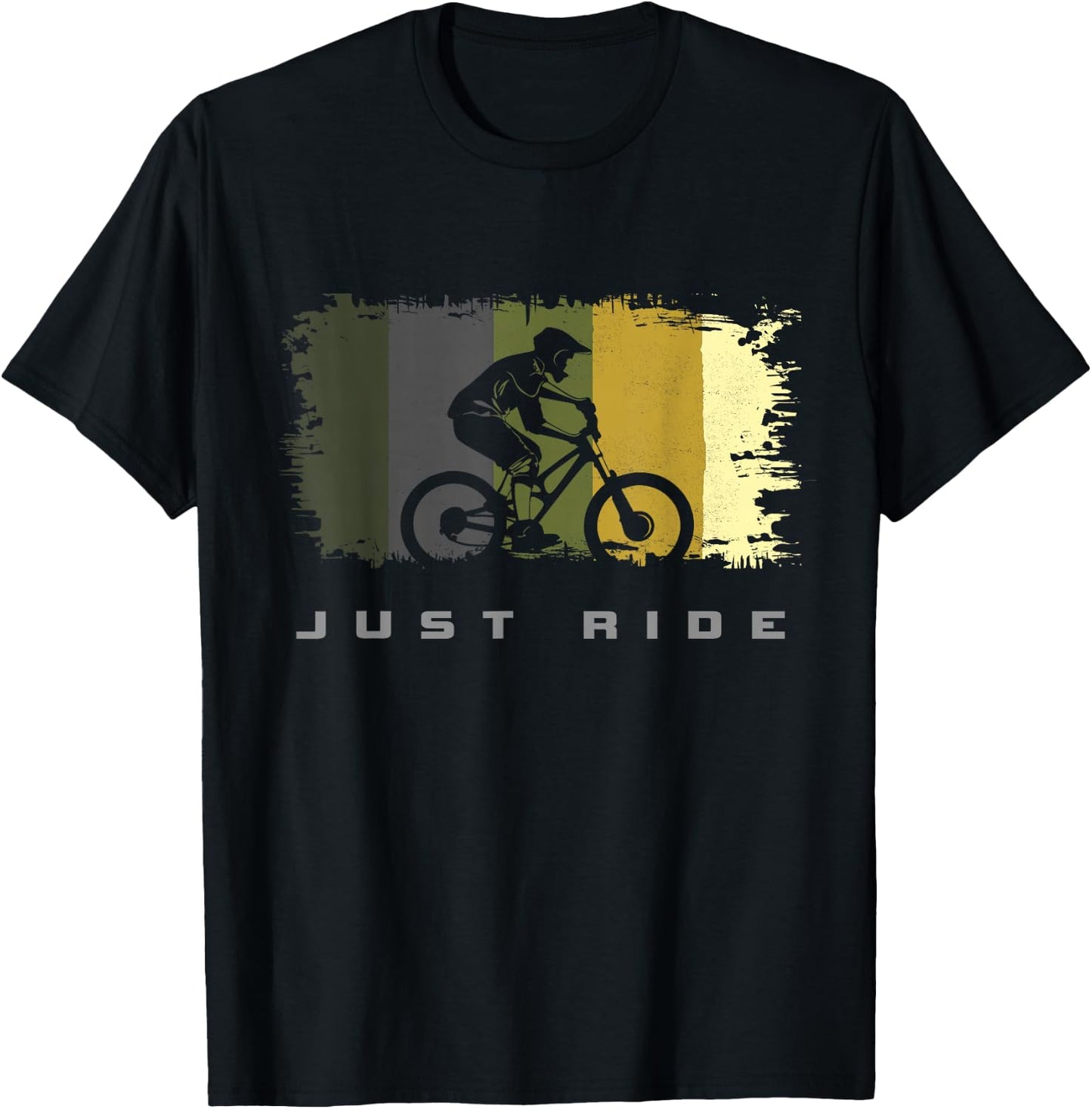 MTB Mountain Bike T-Shirt - T-Shirt | Black