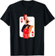Sexy Vintage Casino Pinup Girl T-Shirt - T-Shirt | Black